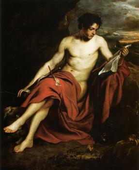 Anthony Van Dyck : Saint John the Baptist in the Wilderness
